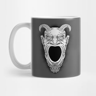 THE FACE OF THE GREAT GREEN DEVIL Mug